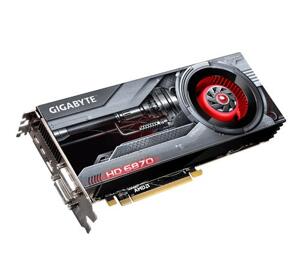 Card đồ họa (VGA Card) Gigabyte GV-R687D5-1GD-B - ATI Radeon HD 6870, GDDR5, 1GB , 256-bit, PCI Express x16 2.1