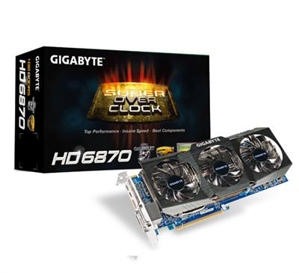 Card đồ họa (VGA Card) Gigabyte GV-R687SO-1GD - AMD Radeon HD 6870 GPU, 1GB, GDDR5, 256 bit, PCI-E 2.1