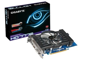 Card đồ họa (VGA Card) Gigabyte GV-R777OC-1GD - AMD Radeon HD7770, 1GB GDDR5, 128-bit, PCI-E 2.1