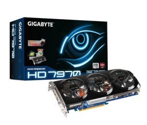 Card đồ họa (VGA Card) Gigabyte GV-R797TO-3GD - Radeon HD7970, GDDR5, 3GB, 384 bit, PCI-E 3.0