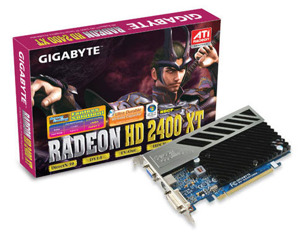 Card đồ họa (VGA Card) Gigabyte GV-RX24T256H 256MB - ATI Radeon HD 2400 Series ,256MB , 64-bit, GDDR2, PCI Express x16