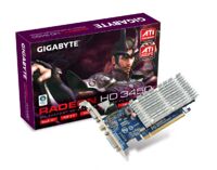 Card đồ họa (VGA Card) Gigabyte GV-RX345256H 256MB - ATI Radeon HD 3450, , GDDR2, 256MB, 64-bit, PCI Express x16 2.0