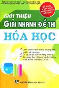 Giới thiệu giải nhanh đề thi hóa học