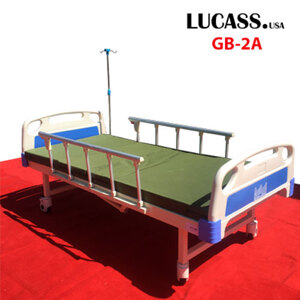 Giường bệnh nhân 2 tay quay kín Lucass GB-2A