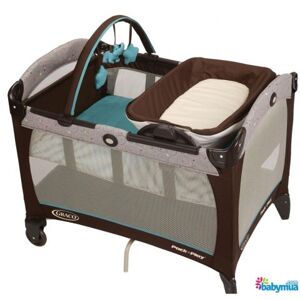 Giường cũi Graco PNP Reversible Napper & Changer Soho Square