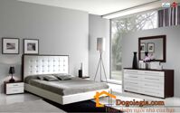 Giường ngủ đẹp gỗ công nghiệp MDF LG-GN061