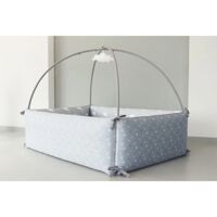 Giường sợi tre LOLBaby cỡ trung Rainy Cloud