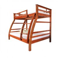 Giường tầng Lam Sơn 1014B.GT - KT đệm 100/140cm x 200cm, màu nâu