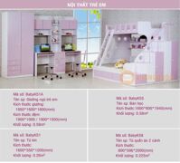 Giường tầng trẻ em Baby K51A