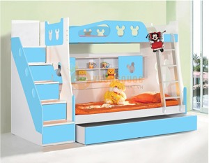 GIƯỜNG TẦNG TRẺ EM LOẠI 2 TẦNG CHO BÉ BABY BLA06