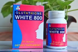 Viên nang hỗ trợ điều trị sạm da nám da GLUTATHIONE White 800 60 viên