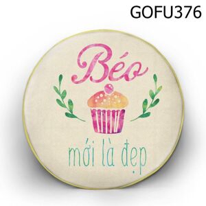 Gối tròn Béo mới là đẹp - GOFU376