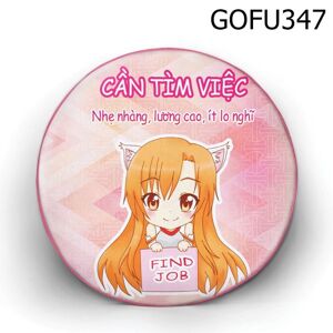 Gối tròn Cầm tìm việc - GOFU347