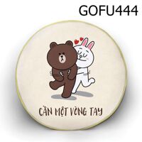 Gối tròn Cần một vòng tay - GOFU444