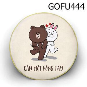 Gối tròn Cần một vòng tay - GOFU444