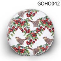 Gối tròn chim và quả - GOHO042