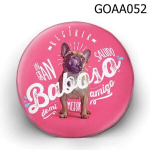 Gối tròn Chó Pug Baboso - GOAA052