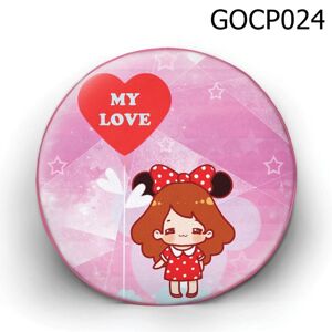 Gối tròn Cô bé tai Minnie - GOCP024