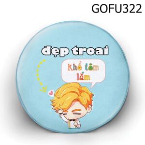 Gối tròn con gái luôn đúng  - GOFU324