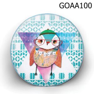 Gối tròn Cú đội nón berret - GOAA100