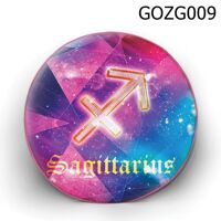 Gối tròn Cung nhân mã Galaxy - GOZG009