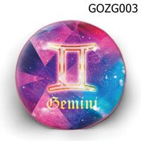 Gối tròn Cung song tử Galaxy - GOZG003