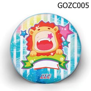 Gối tròn Cung sư tử chibi - GOZC005