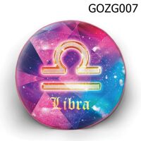 Gối tròn Cung thiên bình Galaxy - GOZG007