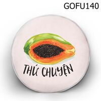 Gối tròn Đủ thứ chuyện - GOFU140