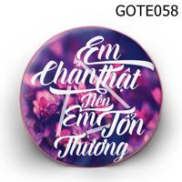 Gối tròn Em chân thật nên em tổn thương - GOTE058