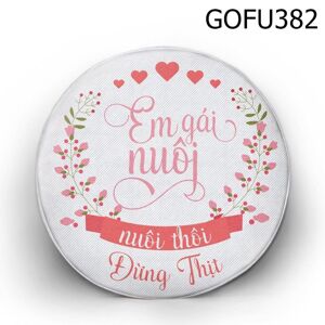 Gối tròn Em gái nuôi - GOFU382