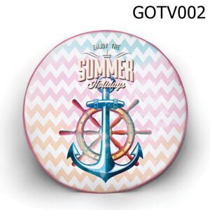 Gối tròn Enjoy the Summer Holidays - GOTV002