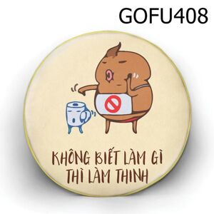 Gối tròn không biết làm gì thì làm thinh - GOFU408