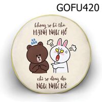 Gối tròn không sợ kẻ thù mạnh như hổ - GOFU420