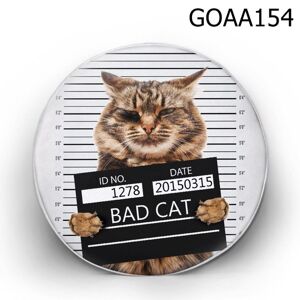 Gối tròn mèo Bad Cat - GOAA154