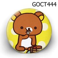 Gối tròn Rilakkuma ăn pancake - GOCT444