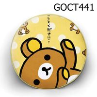 Gối tròn Rilakkuma giơ tay - GOCT441