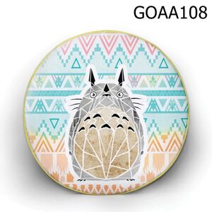 Gối tròn Totoro vẽ nền hoạ tiết - GOAA108