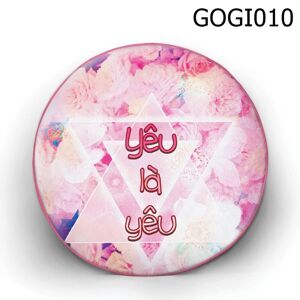 Gối tròn Yêu là yêu - GOGI010