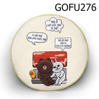 Gối vuông anh ơi sao mắt anh to thế - GVFU276