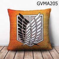 Gối vuông Attack on Titan nâu - GVMA205