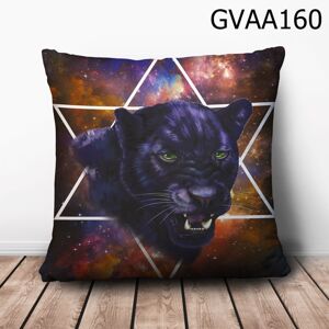 Gối vuông báo đen nền Galaxy - GVAA160