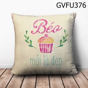 Gối vuông Béo mới là đẹp - GVFU376