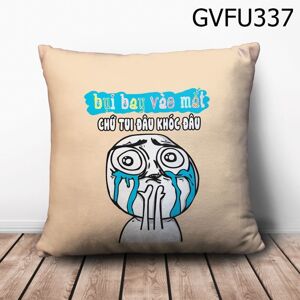 Gối vuông Bụi bay vào mắt - GVFU337