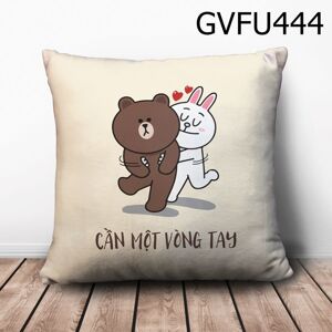 Gối vuông Cần một vòng tay - GVFU444