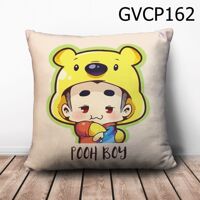 Gối vuông cậu bé gấu Pooh - GVCP162