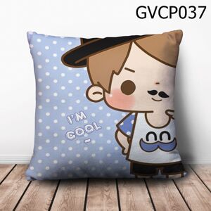 Gối vuông Cậu bé I'm cool - GVCP037