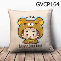 Gối vuông Cậu bé Rilakkuma - GVCP164