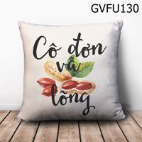 Gối vuông cô đơn và lạc lõng - GVFU130