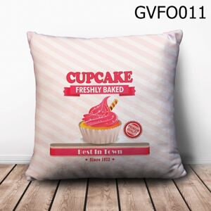 Gối vuông Cupcake Freshly Baked - GVFO011